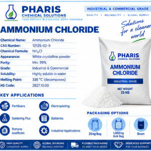 Ammonium Chloride – Industrial & Commercial Grade