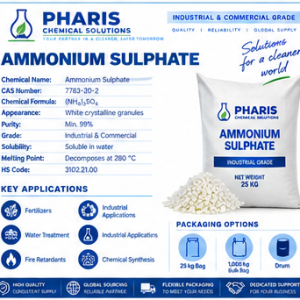 Ammonium Sulphate – Industrial & Commercial Grade