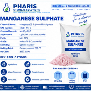 Manganese Sulphate Monohydrate – Industrial & Commercial Grade