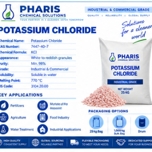 Potassium Chloride – Industrial & Commercial Grade
