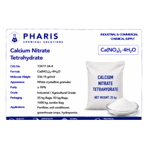 Calcium Nitrate Tetrahydrate – Industrial & Commercial Grade