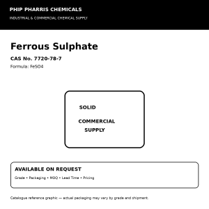 Ferrous Sulphate – Industrial & Commercial Grade