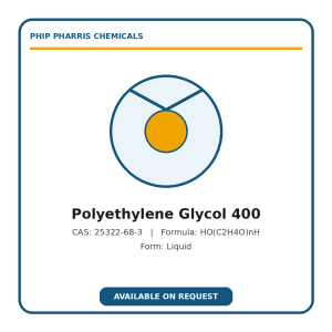 Polyethylene Glycol 400 – Industrial & Commercial Grade