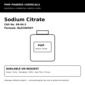Sodium Citrate – Industrial & Commercial Grade