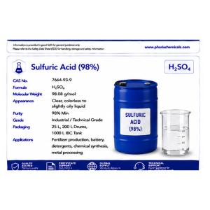 Sulphuric Acid – Industrial & Commercial Grade